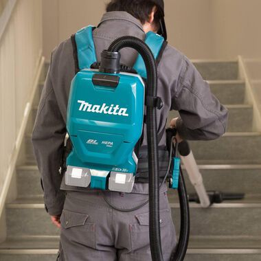 Makita 18V X2 LXT 1/2 Gallon HEPA Backpack Dry Vacuum Tool XCV09Z from Makita - Tools