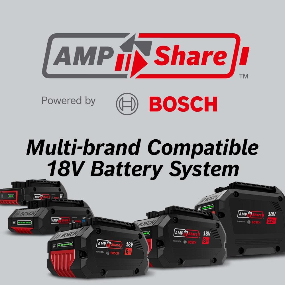 BOSCH GBA18V120 18V CORE18V® Batería de iones de litio de 12 Ah de alta  potencia