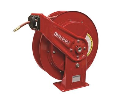 Coxreels 3/8 in x 50 ft Performance Spring Driven Hose Reel 300PSI P-LP-350  - Acme Tools