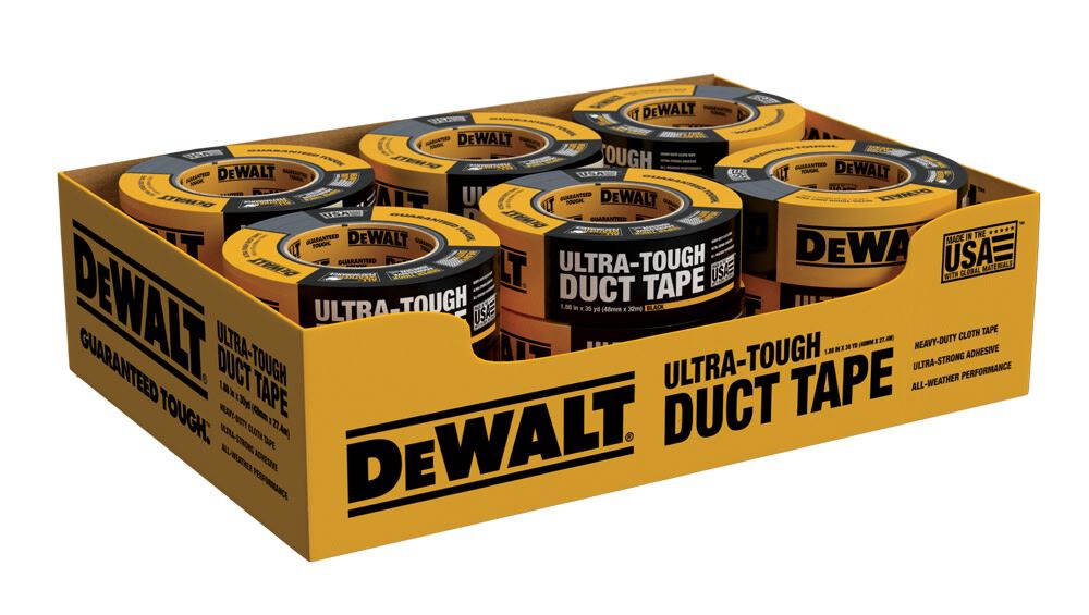 DeWalt Ultra-Tough Duct Tape, 2in x 30yd