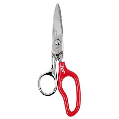 Serrated Electrician Scissors with Stripping - 100CS