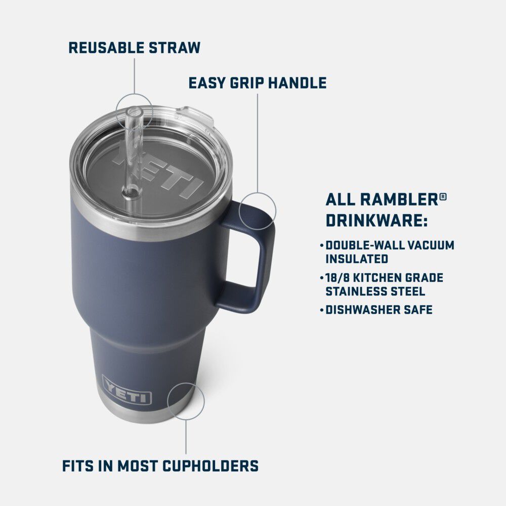 YETI Rambler 35 oz Straw Mug Review: Better Than Stanley? 