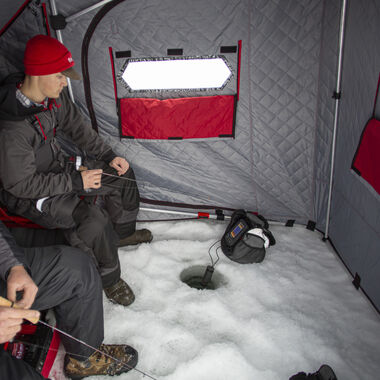 Eskimo Eskape 2800 Ice Fishing Shelter with Two Side Doors 38500 - Acme  Tools