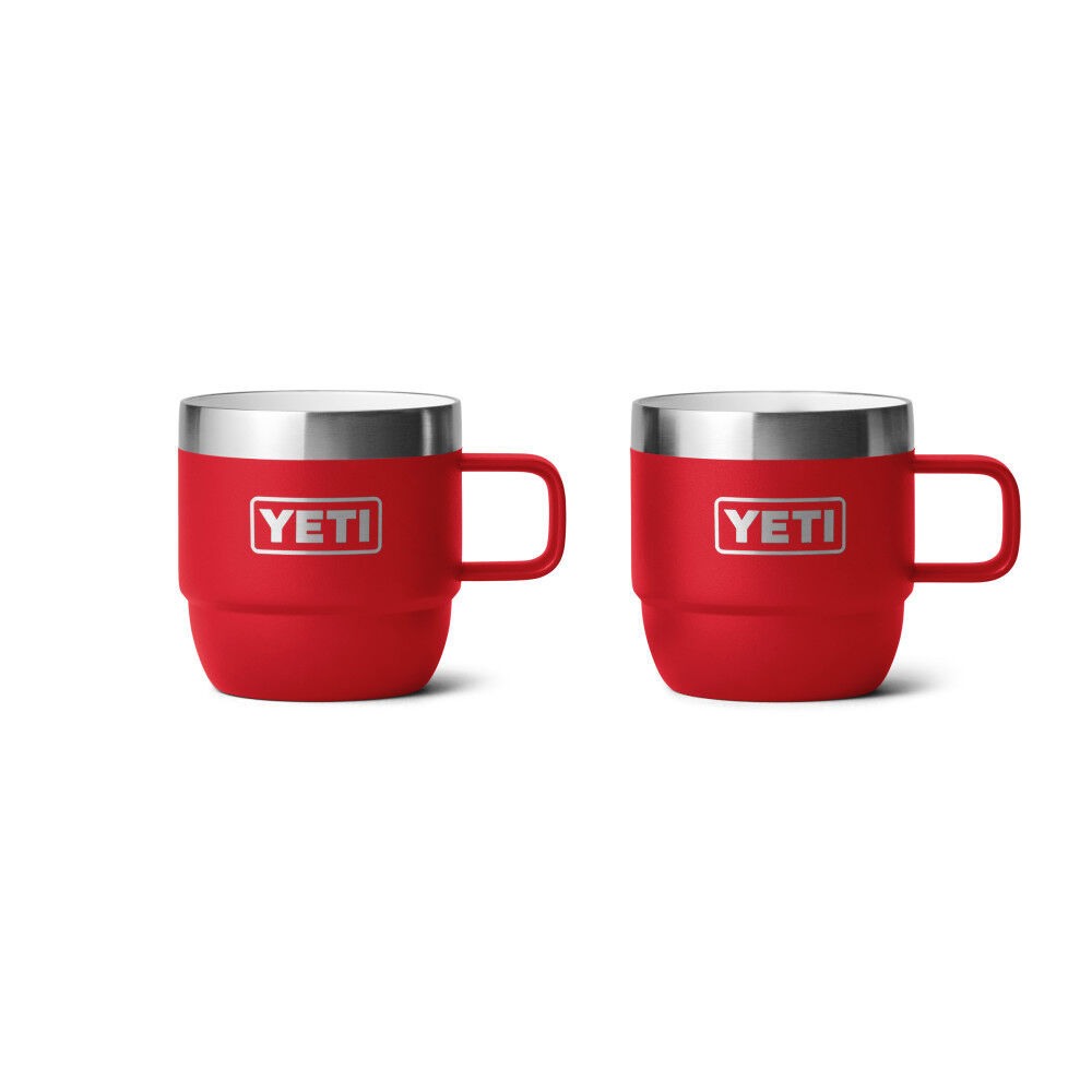 Yeti Rambler 14 oz Mug with Magslider Lid - Rescue Red