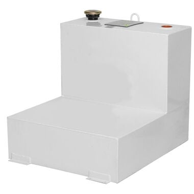 Delta Short-Bed L-Shaped Steel Liquid Transfer Tank in White 498000 - The  Home Depot