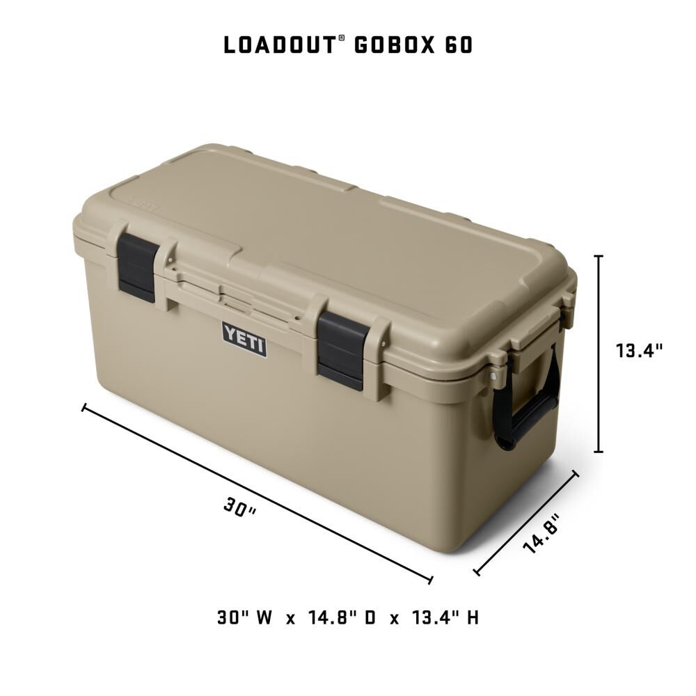 Yeti Loadout GoBox 60 Gear Case - King Crab Orange
