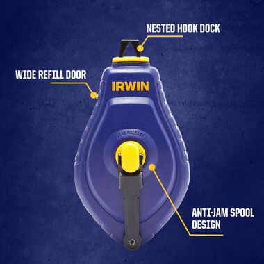 Irwin® Speedline Chalk Reel-Blue