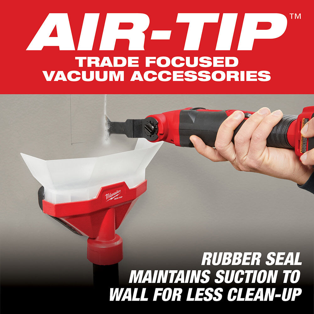 Milwaukee M12 AIR-TIP Vacuum Tool Accessories General Construction