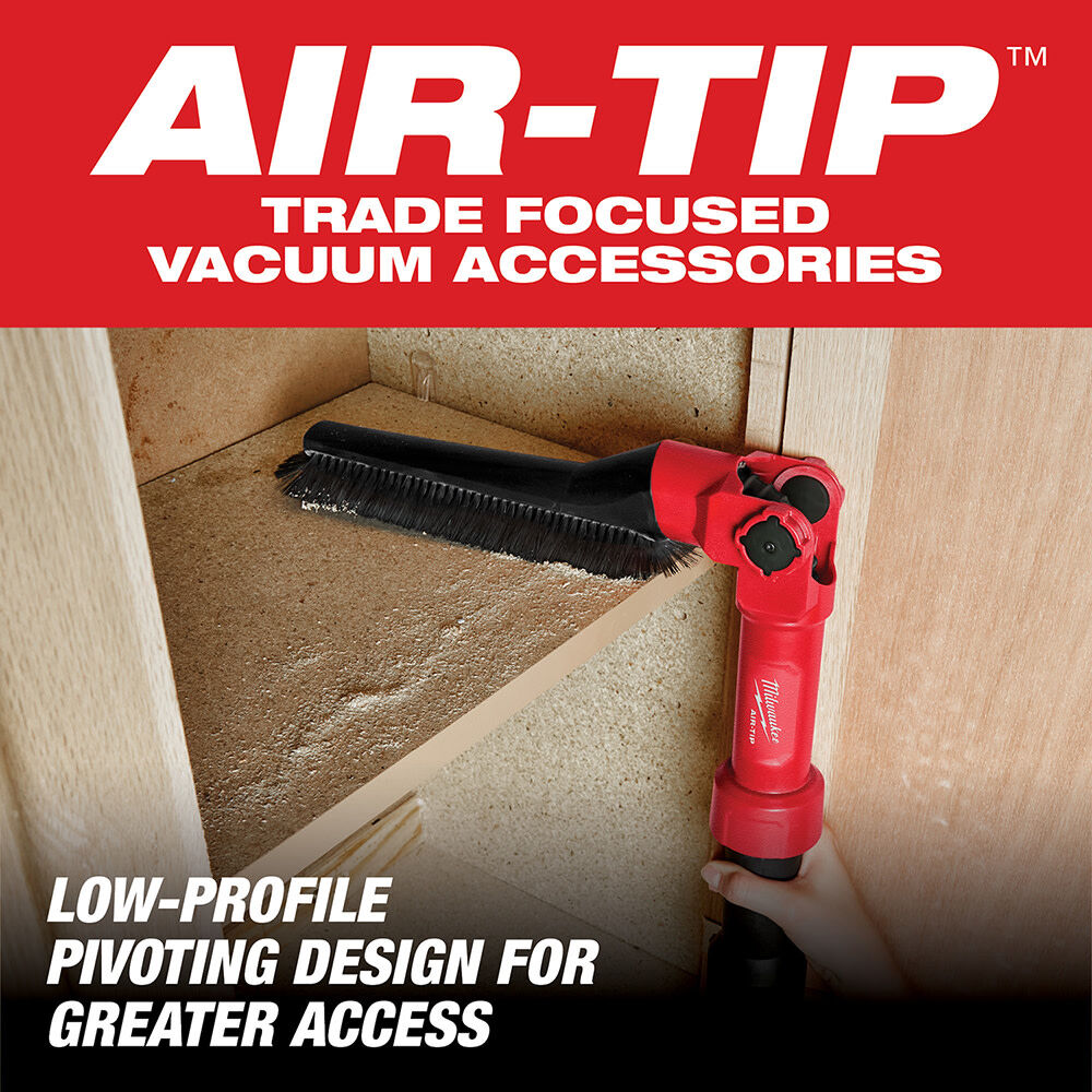Milwaukee M12 AIR-TIP Vacuum Tool Accessories Auto Detailing Bundle (Bare  Tool)