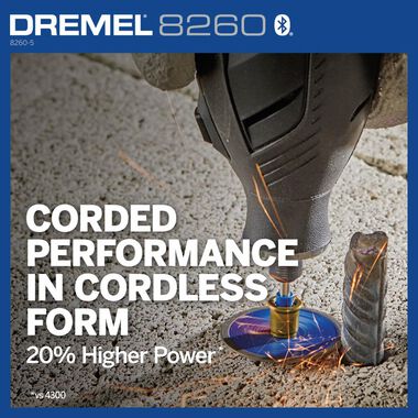 Dremel 8250 Series Cordless Brushless Rotary Tool Kit w/ Case, 12V