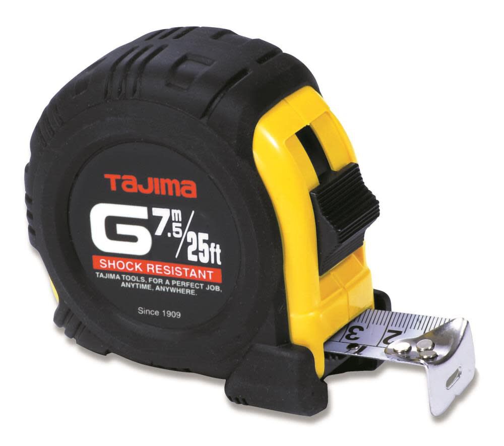 Tajima G-Series Standard Tape Measure ~ 25' Long