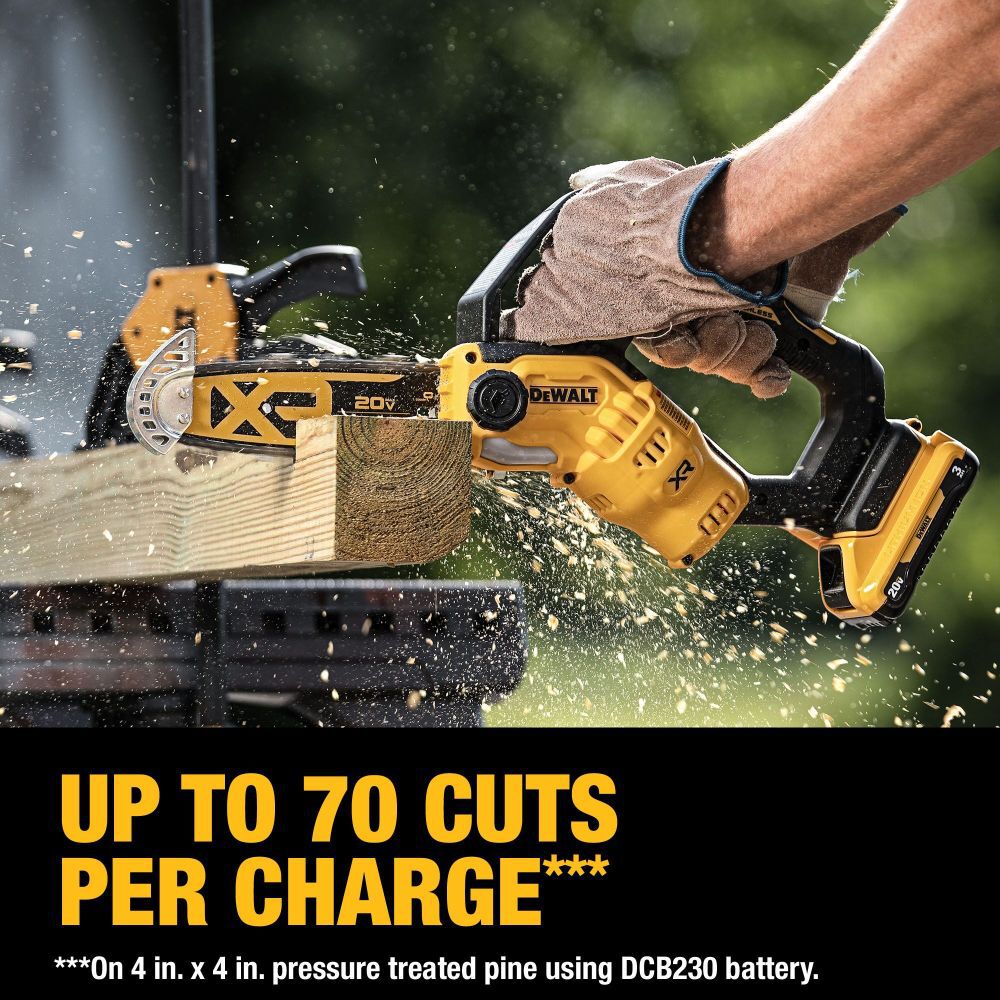 DEWALT 20V MAX 8inch Pruning Chainsaw Brushless Cordless Kit