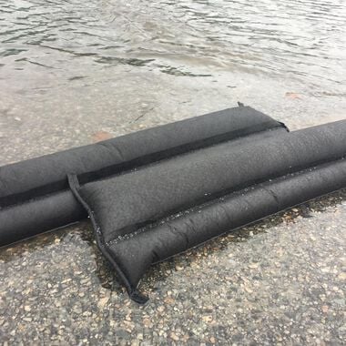 Quick Dam Water Activated Flood Barriers 5ft 2/Pk QD65-2 - Acme Tools
