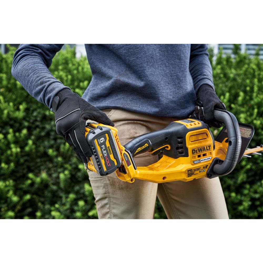 DEWALT 60V MAX Hedge Trimmer 26in Brushless Cordless Kit