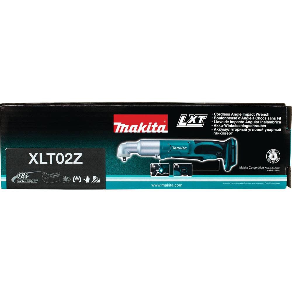 Makita 18V LXT 3/8 Sq Drive Angle Impact Wrench Bare Tool XLT02Z From Makita  Acme Tools