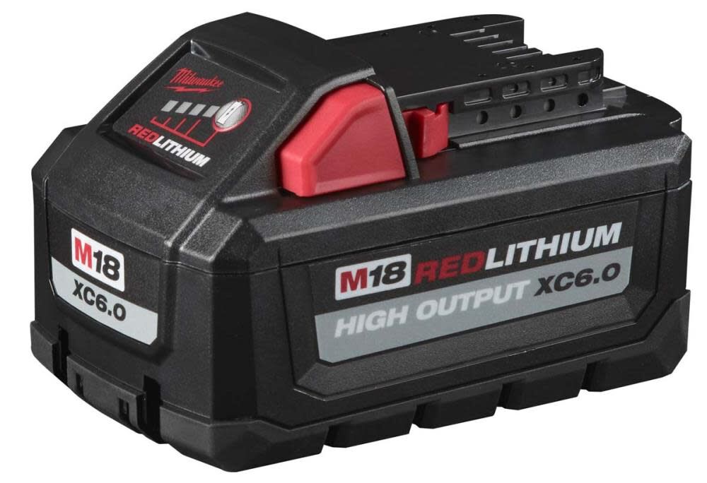 Milwaukee Tool Ens 6 outils M18 sans fil, au Li-ion, 18 V, 3 Ah, avec 2  batteries, chargeu