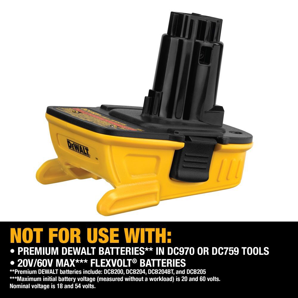 DEWALT 18V 20V Adapter Battery Combo Kit DCA2203C Acme Tools