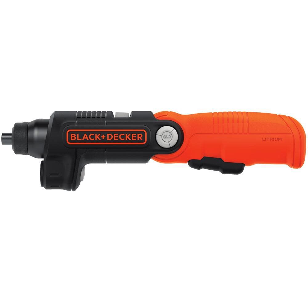 Black and Decker 4V MAX Lithium Ion LightDriver Cordless Screwdriver Kit  BDCSFL20C from Black and Decker Acme Tools