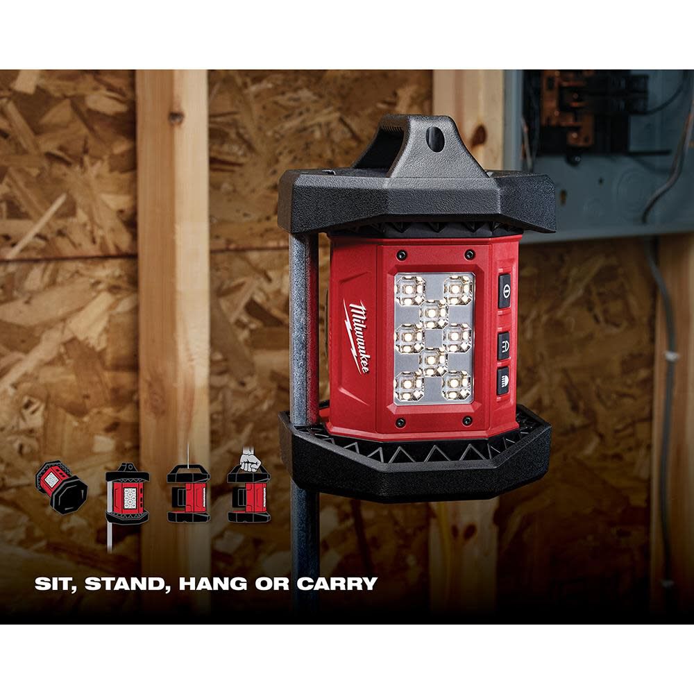 Milwaukee M18 LED Lantern/Flood Light (Bare Tool) 2363-20 from Milwaukee -  Acme Tools