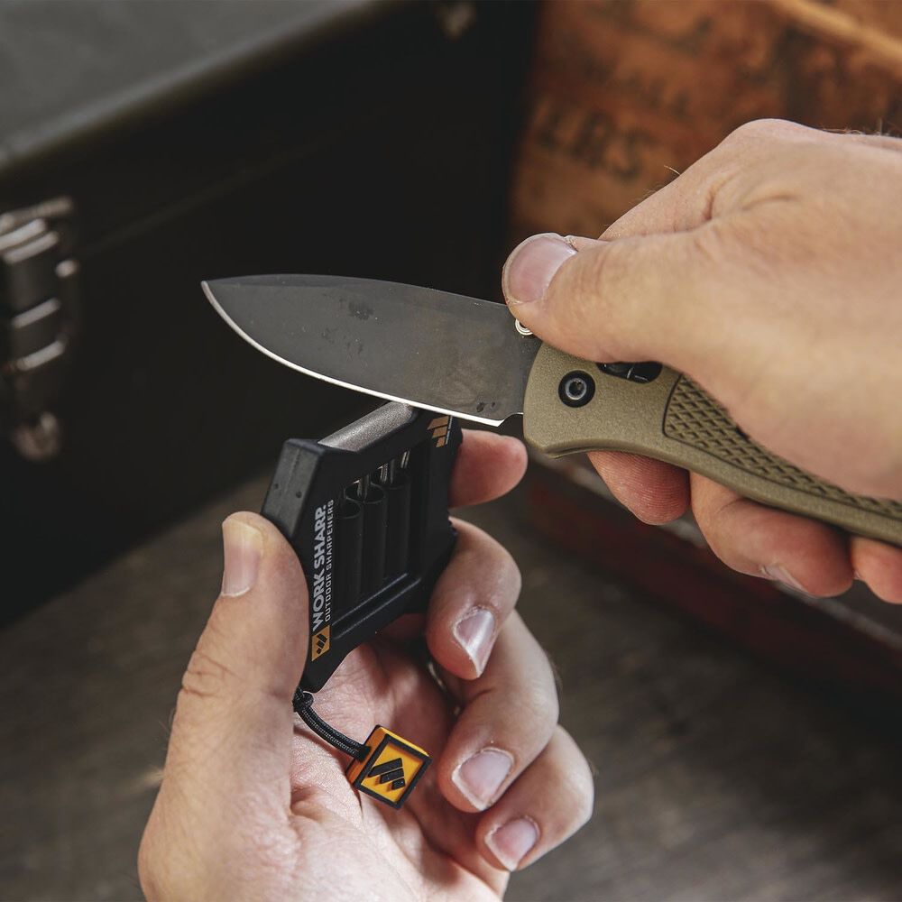 Work Sharp Compact Manual Kitchen Edge Knife Sharpener WSKTNKES from Work  Sharp - Acme Tools