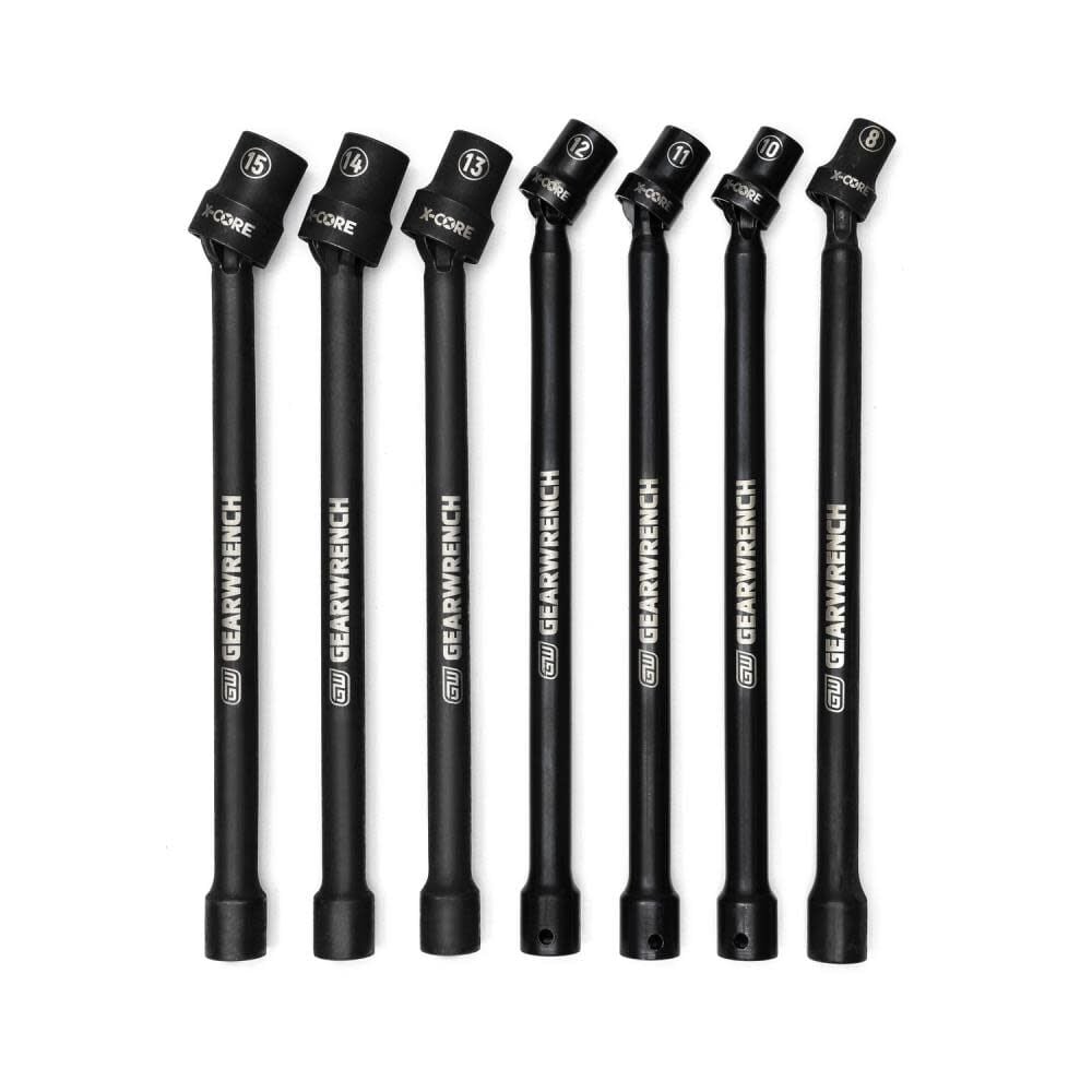 GEARWRENCH 3/8in Impact Metric Extension Socket Set 7pc 84980
