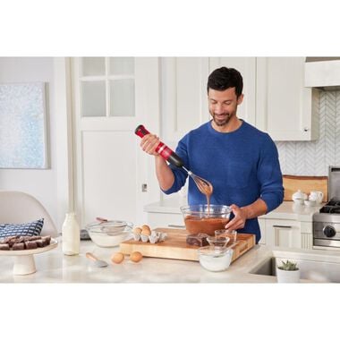 Black and Decker kitchen wand Cordless 3 in 1 Kitchen Multi Tool Red  BCKM1013KS06 from Black and Decker - Acme Tools