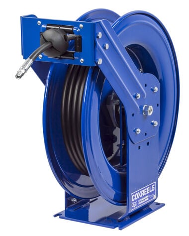 Reelcraft TH5400 OMP Twin Hydraulic Spring Retractable Hose Reel, 25' Twin  Hydraulic Hose Not Included