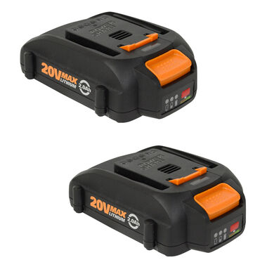 WORX 20V PowerShare Battery and Quick Charger Bundle