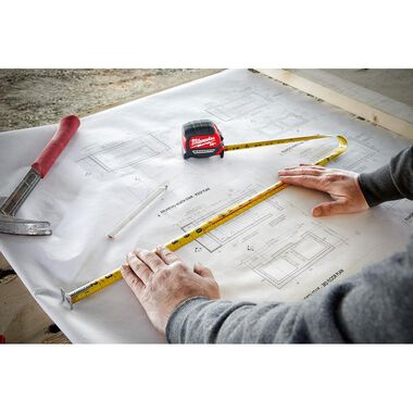 Milwaukee 25 Ft. Wide Blade Magnetic Tape Measure - Power Townsend Company