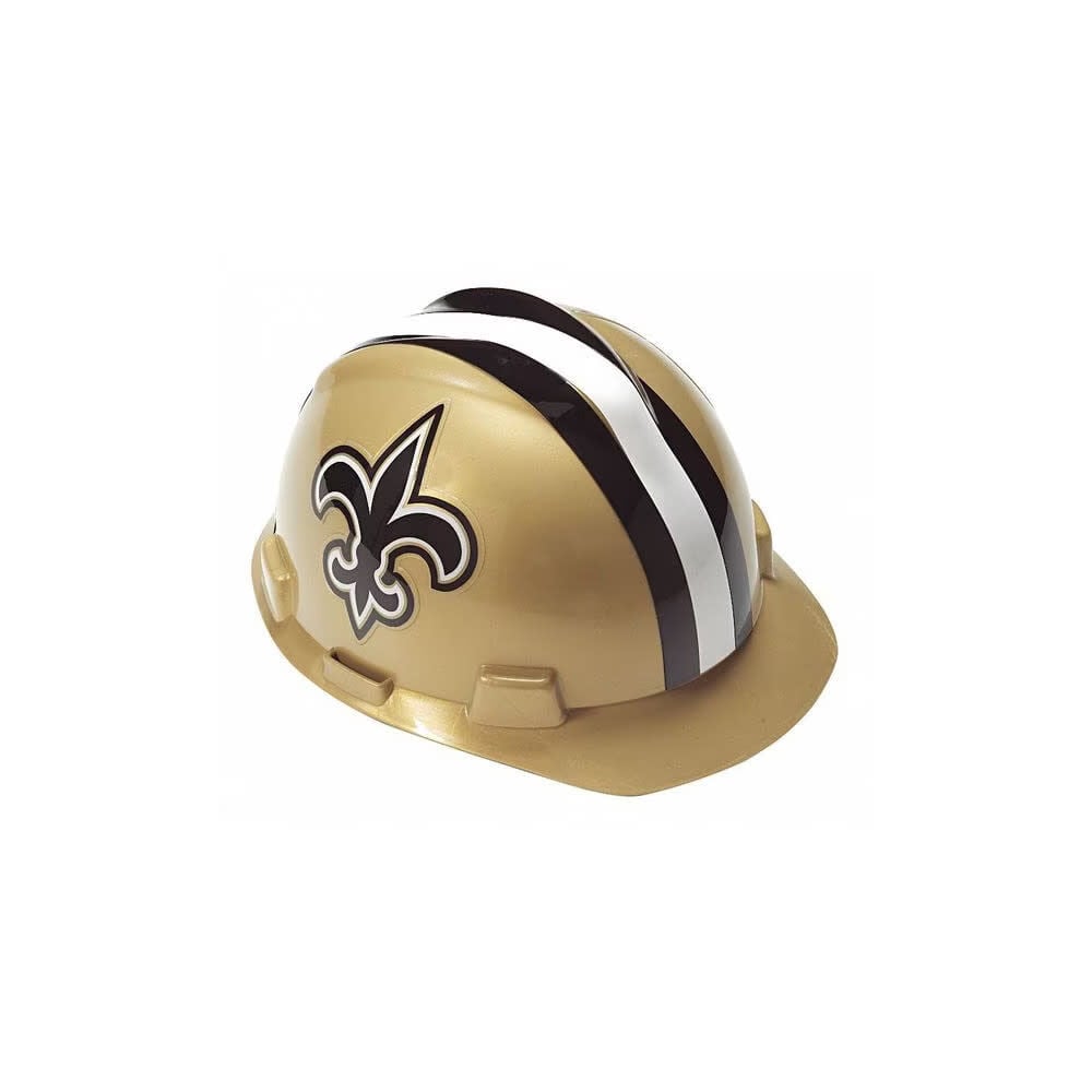 MSA Safety Works New Orleans Saints 4-Point Suspension Cap Style Hard  Hat,Type 2