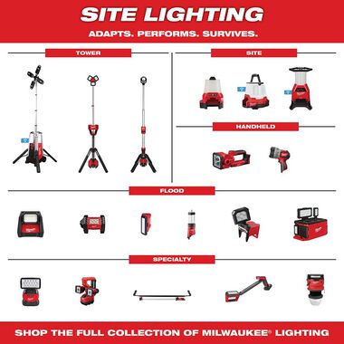 Milwaukee M18 PACKOUT Light with Built-In Charger, PACKOUT