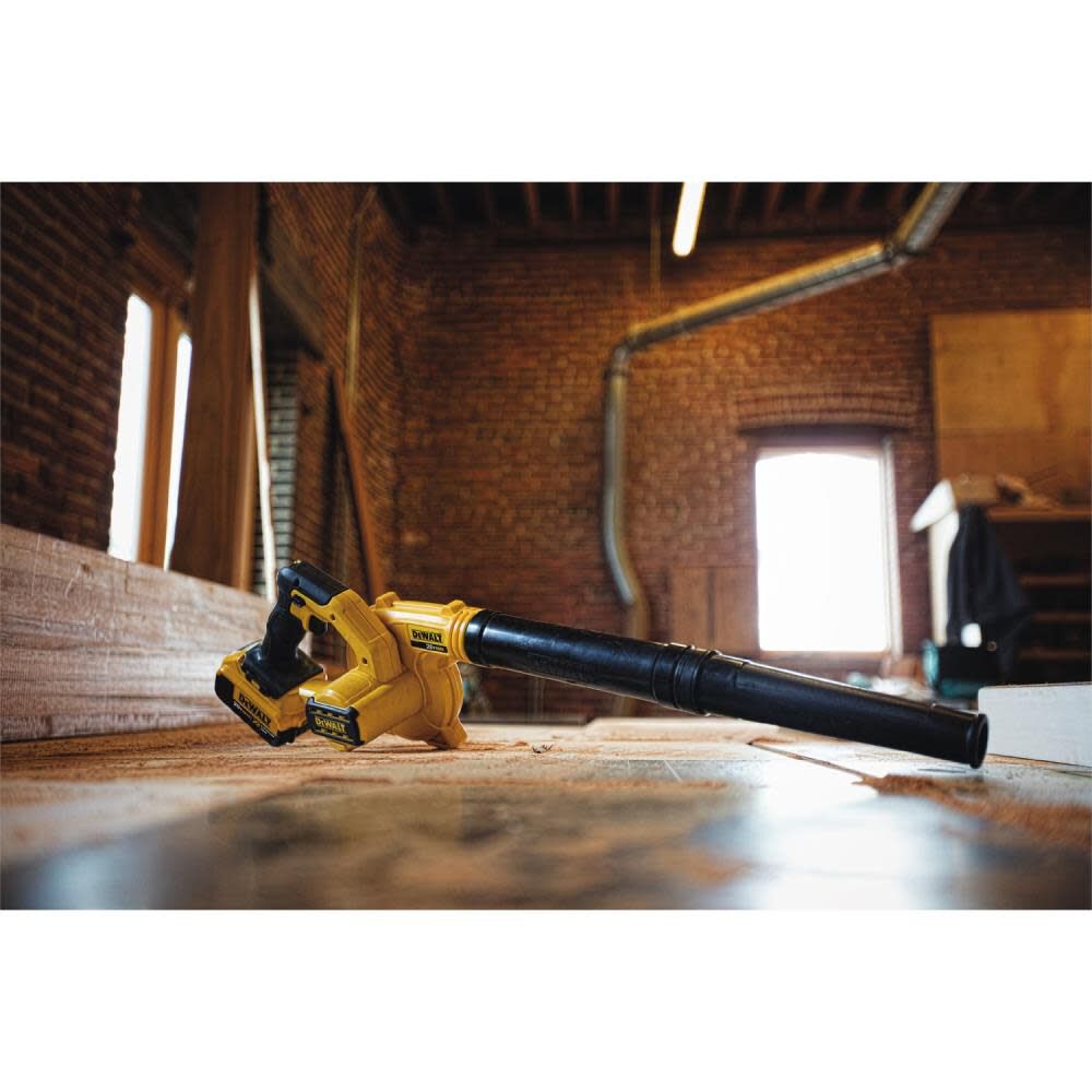 Dewalt dce100b 20v 2024 max compact jobsite blower