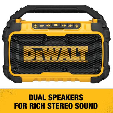 Dewalt 12V/20V Max Jobsite Bluetooth Speaker, DCR010