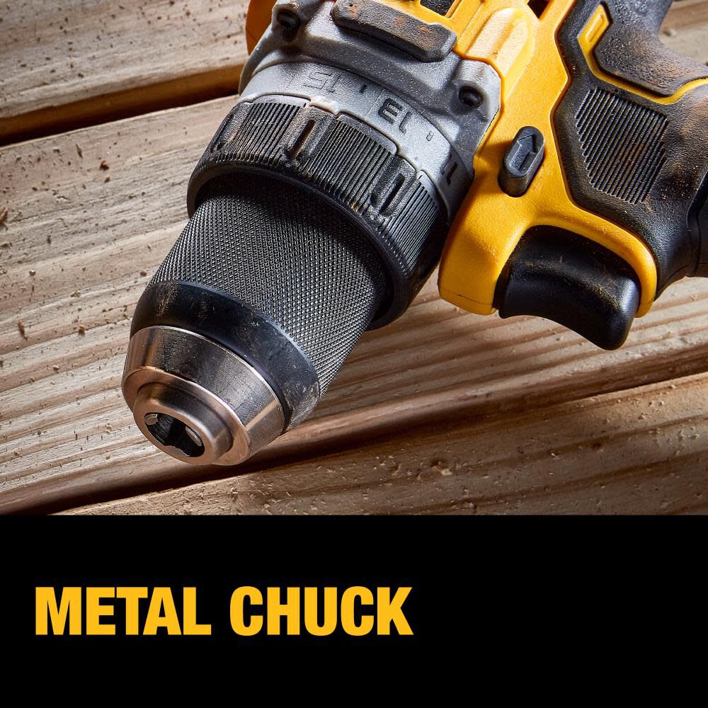 DEWALT 20V XR COMPACT DRILL DRIVER with POWERSTACK