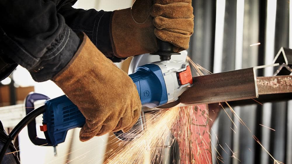 Bosch 4-1/2 In. X-LOCK Ergonomic Angle Grinder with Paddle Switch