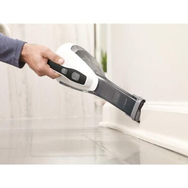 Black + Decker Quick Clean Lithium Hand Vacuum White