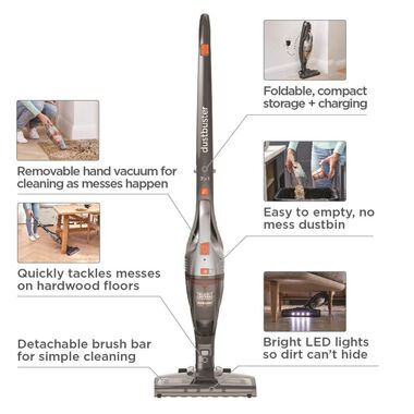 Powerseries Cordless Stick Vacuum Cleaner And Hand Vacuum