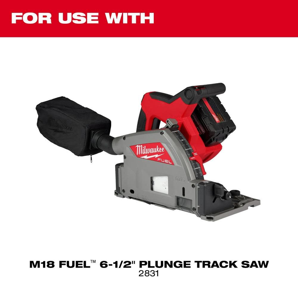Milwaukee Track Saw 55inch Guide Rail Clamps & Bag Bundle  48-08-0571-0573-0576 from Milwaukee - Acme Tools