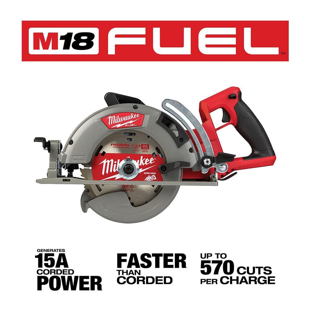 Milwaukee M18 FUEL Rear Handle 7-1/4 in. Circular Saw (Bare Tool) 2830-20  from Milwaukee Acme Tools