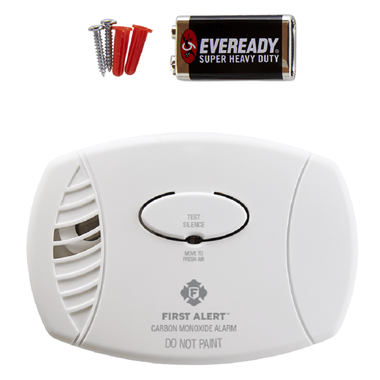 First Alert 2-Pack Battery-Operated Carbon Monoxide Detector in