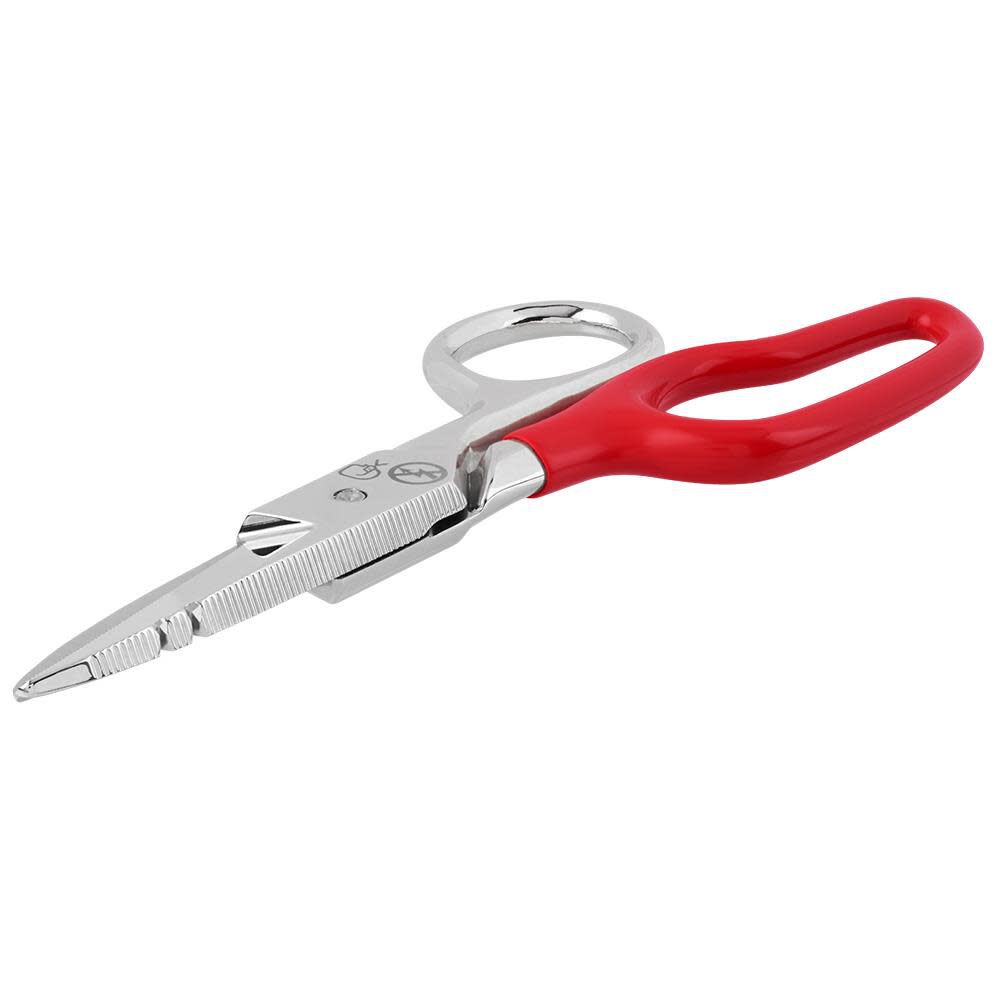 Fishing Scissor 420 Stainless Steel Knot Scissors Retractable Badge Holder  Electrician Portable Scissors Lure Peche Accessoire - AliExpress