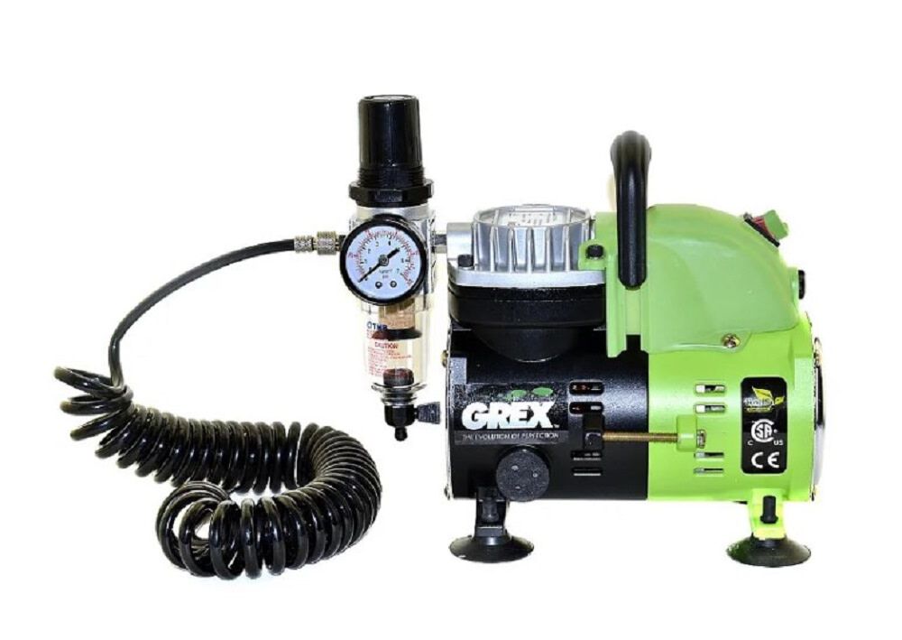 Grex AC1810-A 1/8 HP 115V Portable Piston Air Compressor