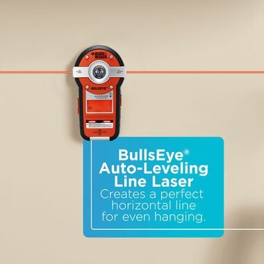Stanley Bullseye Auto-Leveling Laser with Stud Sensor BDL190S from Stanley  - Acme Tools