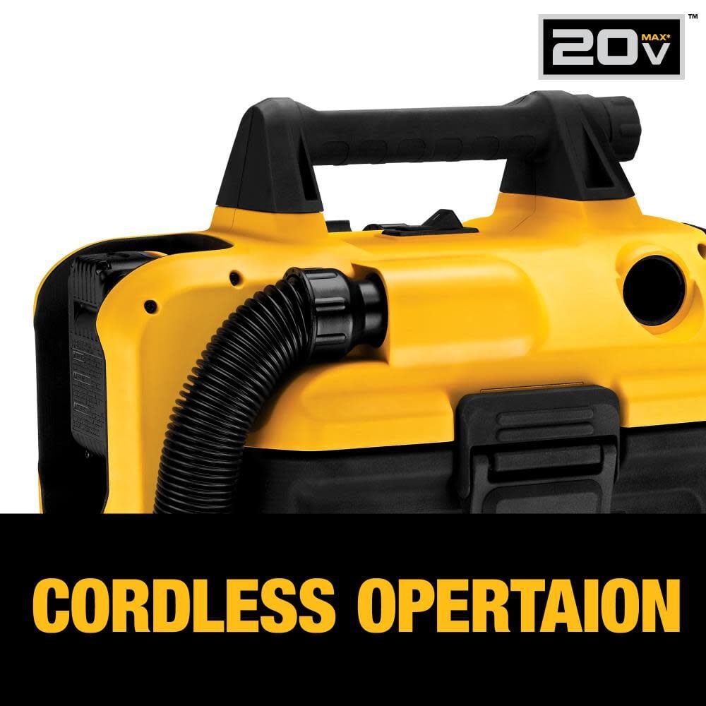 DEWALT 20V MAX CORDLESS WET DRY VAC DCV580H Acme Tools