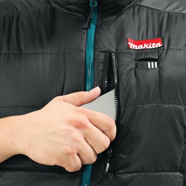 18 Volt LXT Lithium-Ion Cordless Heated Vest Vest Only (Black XL) DCV200ZXL from Makita - Tools