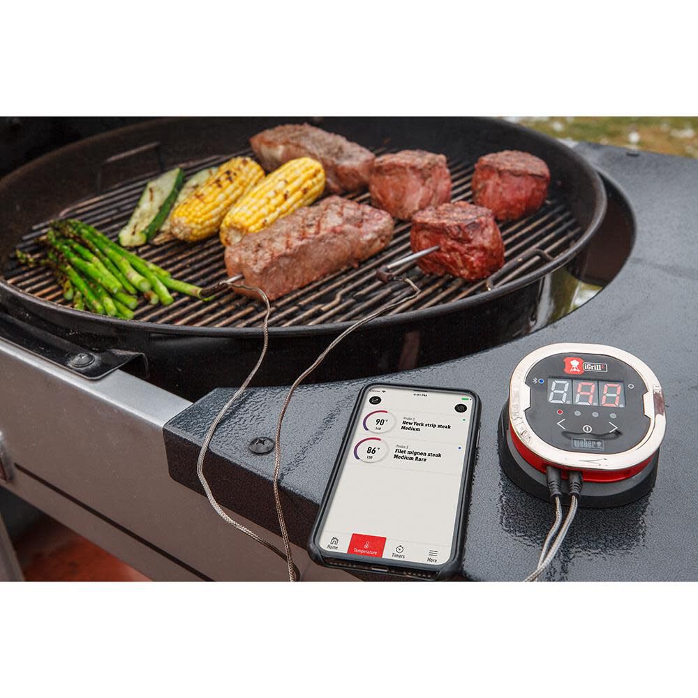  Weber 7203 iGrill 2 App-Connected Bluetooth