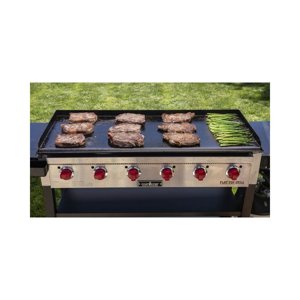 Camp Chef Portable Flat Top Grill 900 - FTG900, 6 Burner Stove