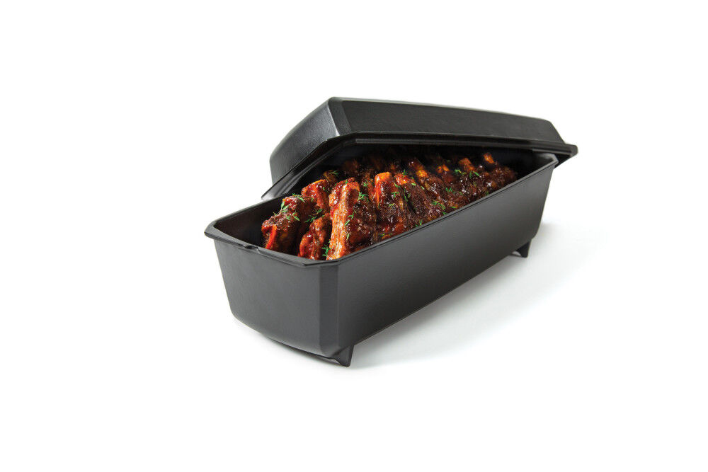 69615 by Broil King - CAST IRON RIB ROASTER