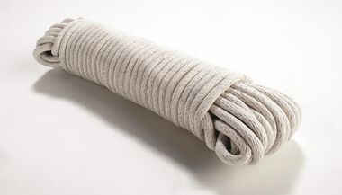 Erin Rope Solid Braid Cotton Sash Cord 3/8 X 100' SBCS120100 - Acme Tools