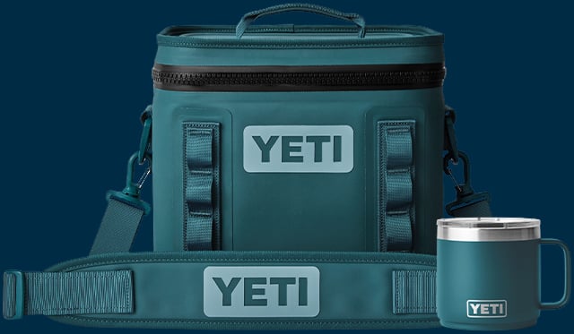 Yeti Agave 14oz Mug and Hopper Flip 8 Soft Cooler